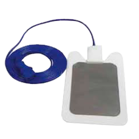 Placa de retorno desechable pediátrico con gel sólido para cable tipo valleylab