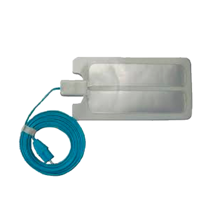 Placa de Electrobisturí de Retorno Desechable de Gel Sólido de Uso Pediátrico con Cable tipo Valleylab para REM - FIAB