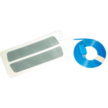 Placa para Electrocirugía de Retorno Desechable de Gel Sólido para Adulto y con Cable tipo Valleylab - FIAB