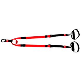 Equipo de TRX de 240x180 cm para Entrenamiento en Suspensión para Rehabilitación Física, Crossfit o Gimnasio - Solo Performance