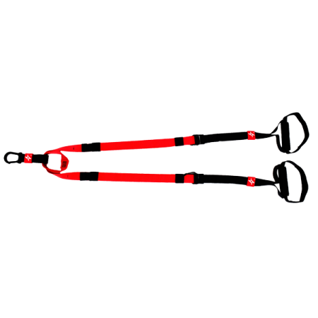 Equipo de TRX de 240x180 cm para Entrenamiento en Suspensión para Rehabilitación Física, Crossfit o Gimnasio - Solo Performance