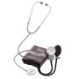 Baumanómetro y Estetoscopio con Cámara, Mangueras, Perilla de Látex + Vulva y Filtro de Metal - Home Care