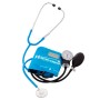 Baumanómetro y Estetoscopio con Cámara, Mangueras, Perilla de Látex + Vulva y Filtro de Metal - Home Care