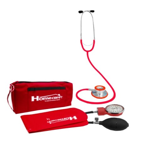 Kit baumanómetro con estetoscopio dúplex