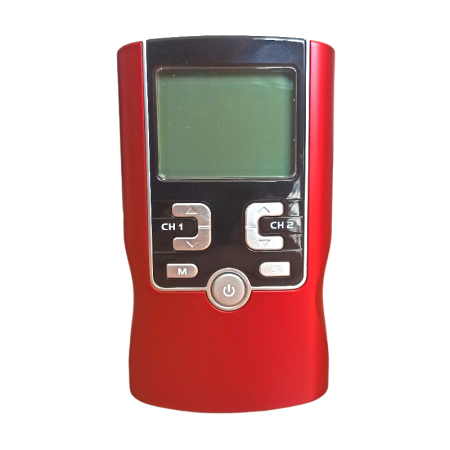 Electroestimulador TENS EMS IF Microcorrientes de 2 Canales con 10 Modos de Uso y Adaptador de Corriente - Nutek