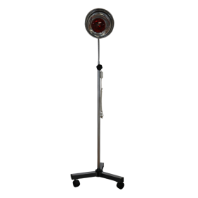 Lámpara Infrarroja Terapéutica de Acero con Tripie de Altura Máxima de 225 cm y Ángulos Ajustables - Termoplus Therapy