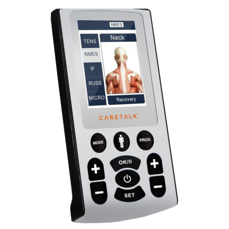 Electroestimulador Profesional Superstim Pro de 2 Canales con TENS, EMS, IF, Rusas, Microcorrientes y Batería Recargable - Nutek