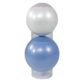 Organizador de Pelotas Horizontal para 3 Bobath de 55 cm, 65 cm, 75 cm, Portátil y Fácil de Armar