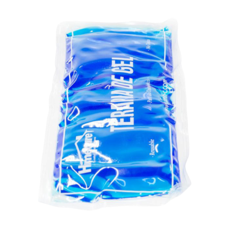 Compresa Frío Calor de 50 x 25cm Reusable, Recubierta de Nylon y con Funda de Felpa - Home Care