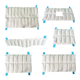 Paquete de 6 Compresas Húmedas y Calientes de Bentonita para Cuello, Hombro, Rodilla, Lumbar y Estándar - Médica Store