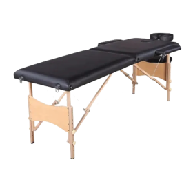 Mesa de Masaje Portátil de Lujo de 195cm largo x 70cm ancho con Altura Ajustable y Reposacabezas + Soporte de Brazos - Home Care