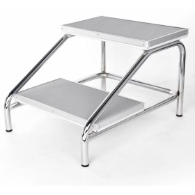 Escalerilla Dos Peldaños Cromada