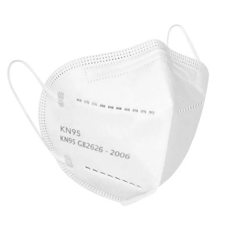 Cubrebocas KN95 con 5 Capas de Protección, Caja con 10 Piezas (Certificado GB2626-2006) - Marca Mercy