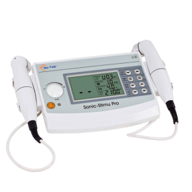 Ultrasonido Terapéutico Continuo y Pulsátil Multifrecuencial de 1 o 3 MHz y con 2 Cabezales: 1 de 1 cm2 y 1 de 5 cm2 - Nutek