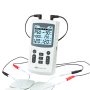 Electroestimulador de 2 canales Con Corrientes TENS/EMS/IF/RUSS | Médica Store