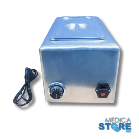 Parafinero Manos y Pies con Tanque de Acero Inoxidable con Regulador de Temperatura para 24 lb - Termoplus Therapy