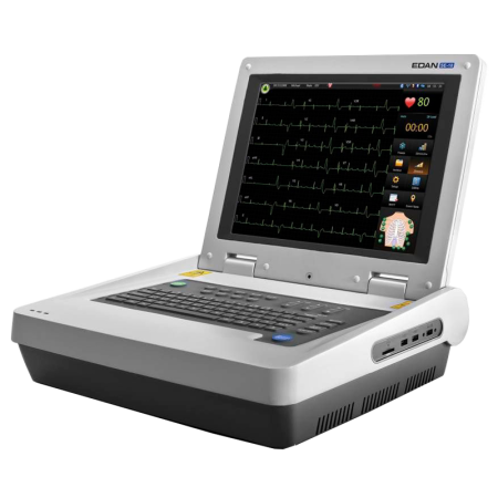 Electrocardiograma ECG SE-18 Pantalla Touch 9, 12, 15 y 18 Derivaciones