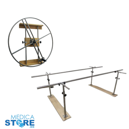 Compra en Línea un Combo Barras Paralelas y Rueda de Hombro