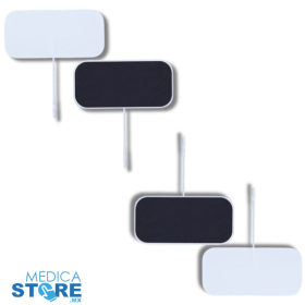 Electrodos para Terapia Muscular Rectangulares Autoadheribles de 5x10 cm con Entrada Universal - ValuTrode