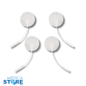 Electrodos Circulares Autoadheribles de 2.5 cm con Entrada Universal - SD