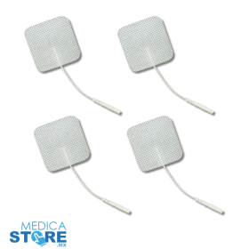 Electrodos Cuadrados Autoadheribles de 5 cm con Entrada Universal - SD
