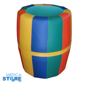 Cilindro Sensorial Tipo Barril Para Rehabilitación Física Y Estimulación Multisensorial | Medica Store