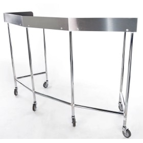Mesa de Riñón Tubular Acero Inoxidable | Médica Store