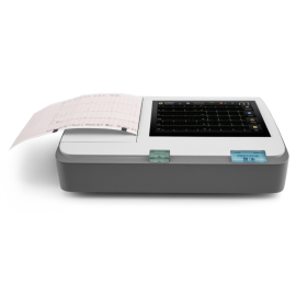 Electrocardiógrafo Portátil de 12 Derivaciones con Pantalla LCD Táctil y Programa Glasgow para Adultos o Niños - EDAN