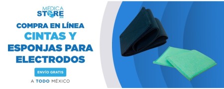 Compra Cintas y Esponjas para Electrodos | Médica Store